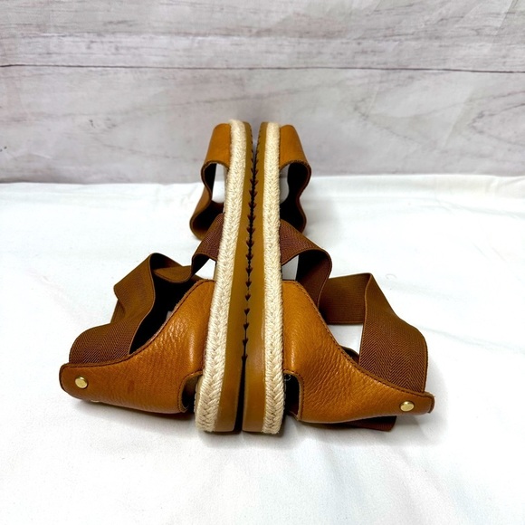 Sorel Brown Ella Sandals Size 7.5 - Picture 3 of 8